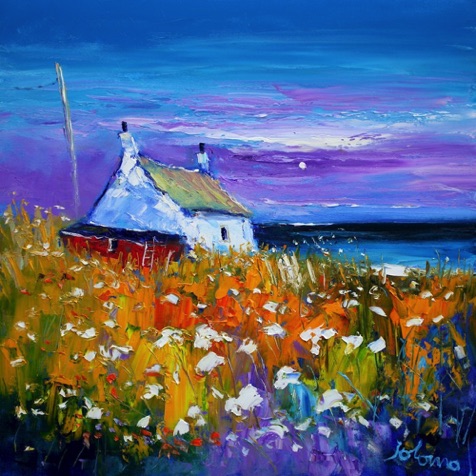 Croft on the Shore Isle of Tiree 
24x24
SOLD